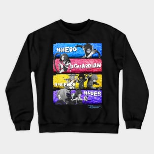 Iridescent #Roles Crewneck Sweatshirt